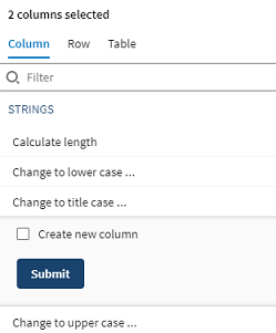 Change to title case function.