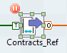 Component with a breakpoint.