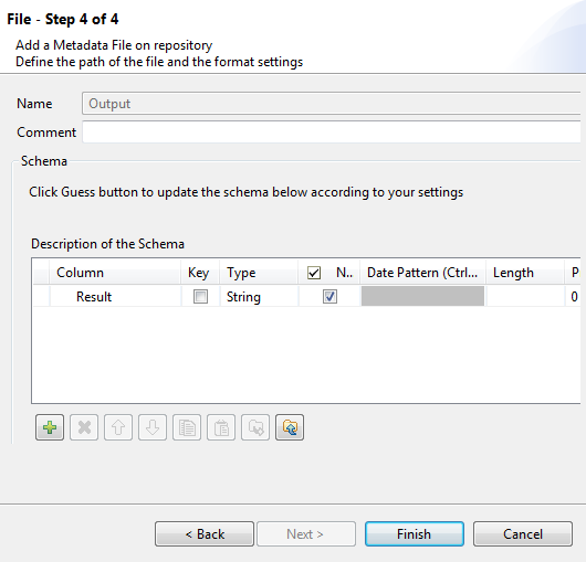File - Step 4 of 4 dialog box.