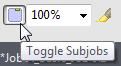 Toggle subJobs icon.