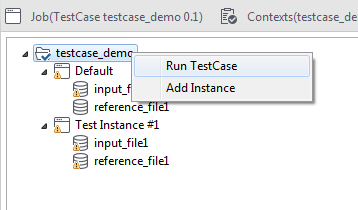 Test Cases view.
