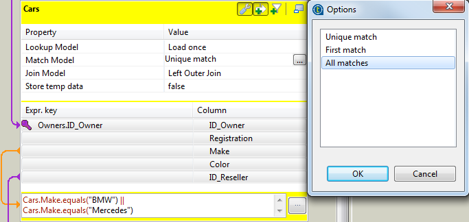 Options dialog box from the Map Editor.
