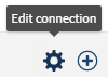 Icône Edit connection (Modifier la connexion)