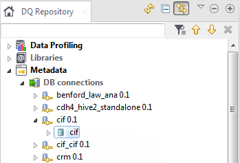 Nouvelle connexion créée dans DB connections (Connexions aux bases de données).