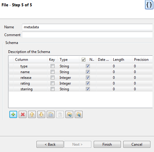 Boîte de dialogue File - Step 5 of 5 (Fichier - Étape 5 sur 5).