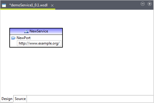 WSDLエディター。